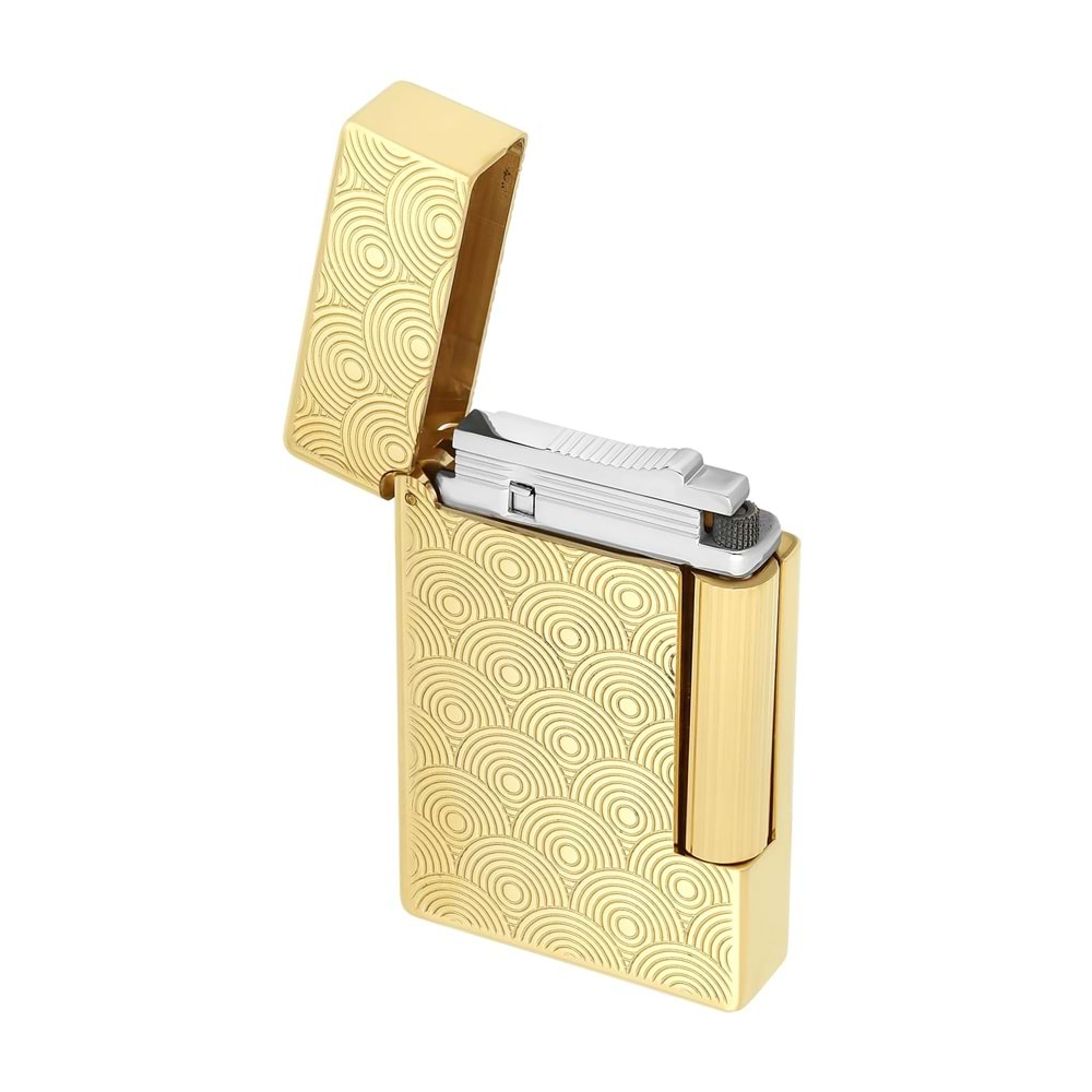 S.T. DUPONT LI INITIAL CINETIQUE Y GOLD INITIAL LIGHTER CATALOGUE