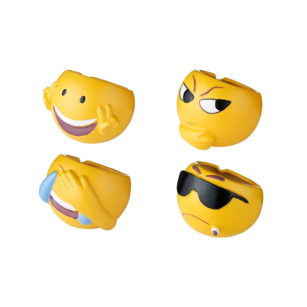 ASHTRAY DÜŞÜNCELİ SURAT EMOJİ SİGARA KÜLLÜĞÜ