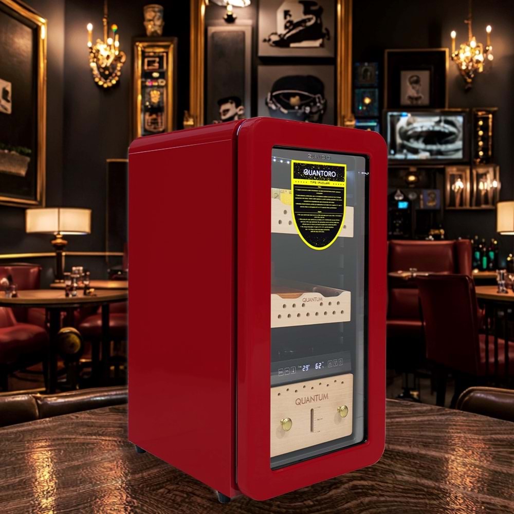 QUANTORO QCC-26C RED ELEKTRONİK HUMİDOR