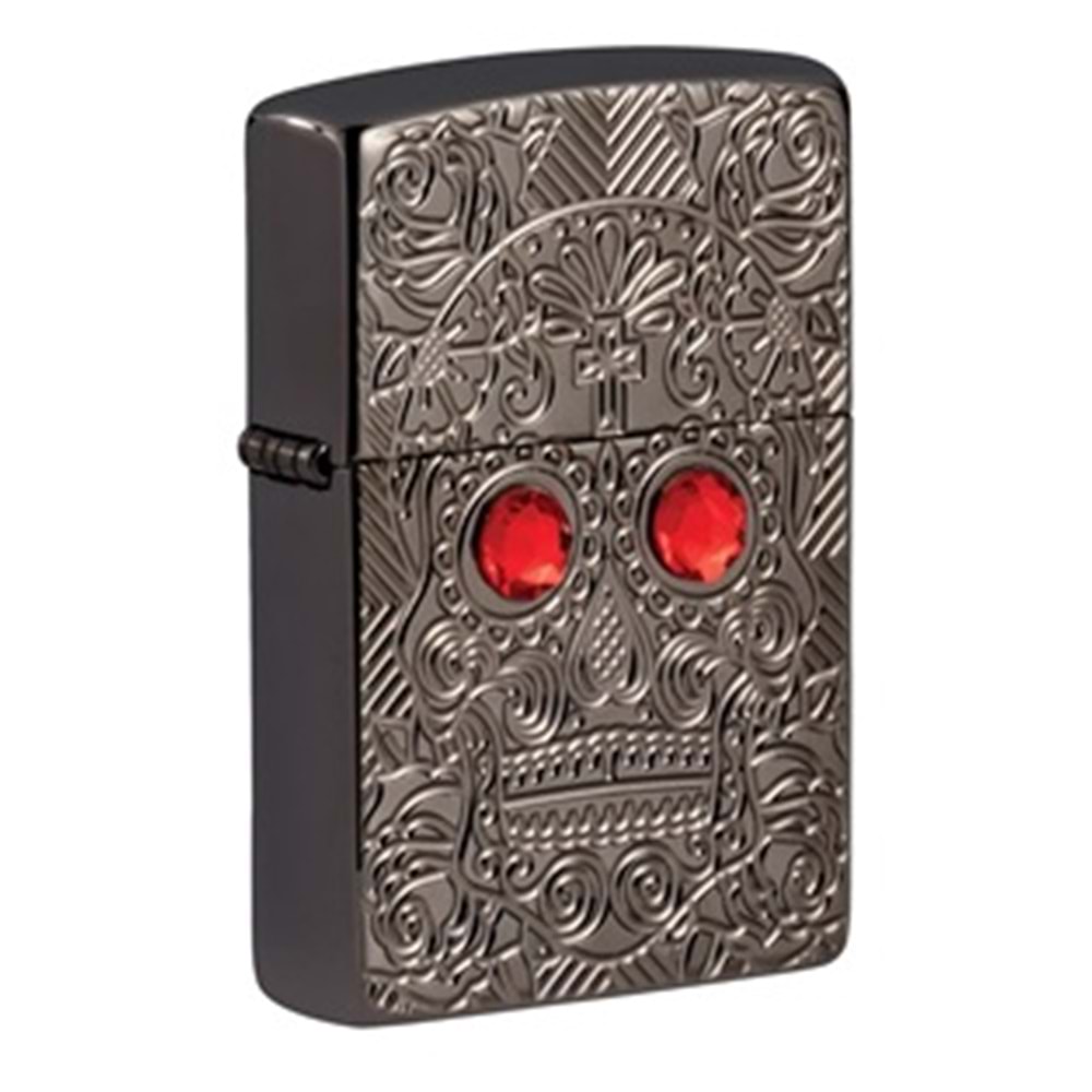 ZİPPO 49300 CRYSTAL SKULL DESİGN