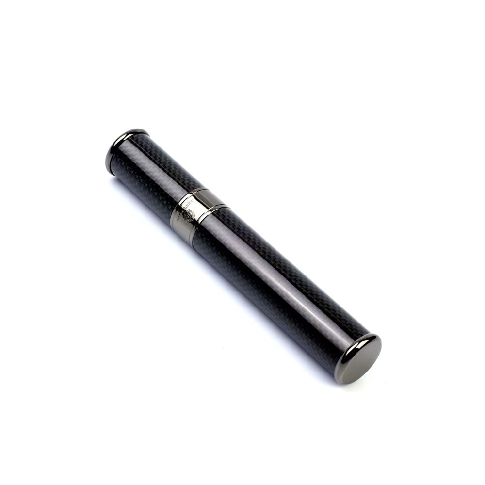 CONQUİSTADOR PURO KILIFI Q28 GUN METAL CARBON FİBER
