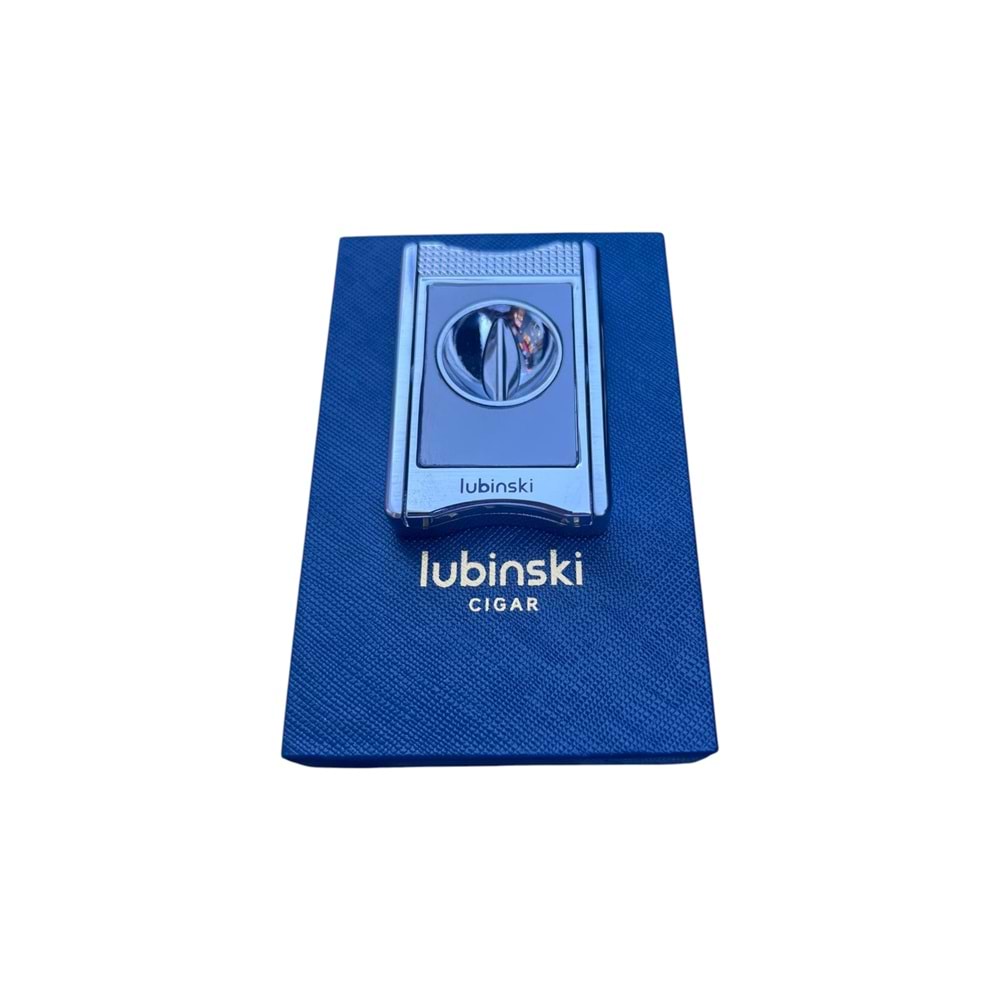LUBİNSKİ V CUTTER KILIFLI CHROME PURO MAKASI YJA-30022-CR
