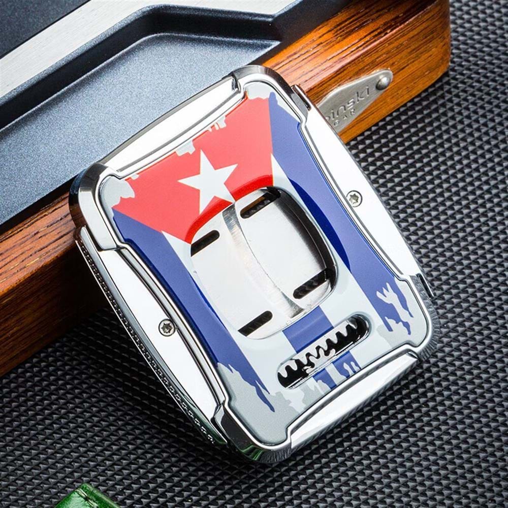 LUBİNSKİ HABANA CUBA KILIFLI KARE PURO MAKASI (60Ring)