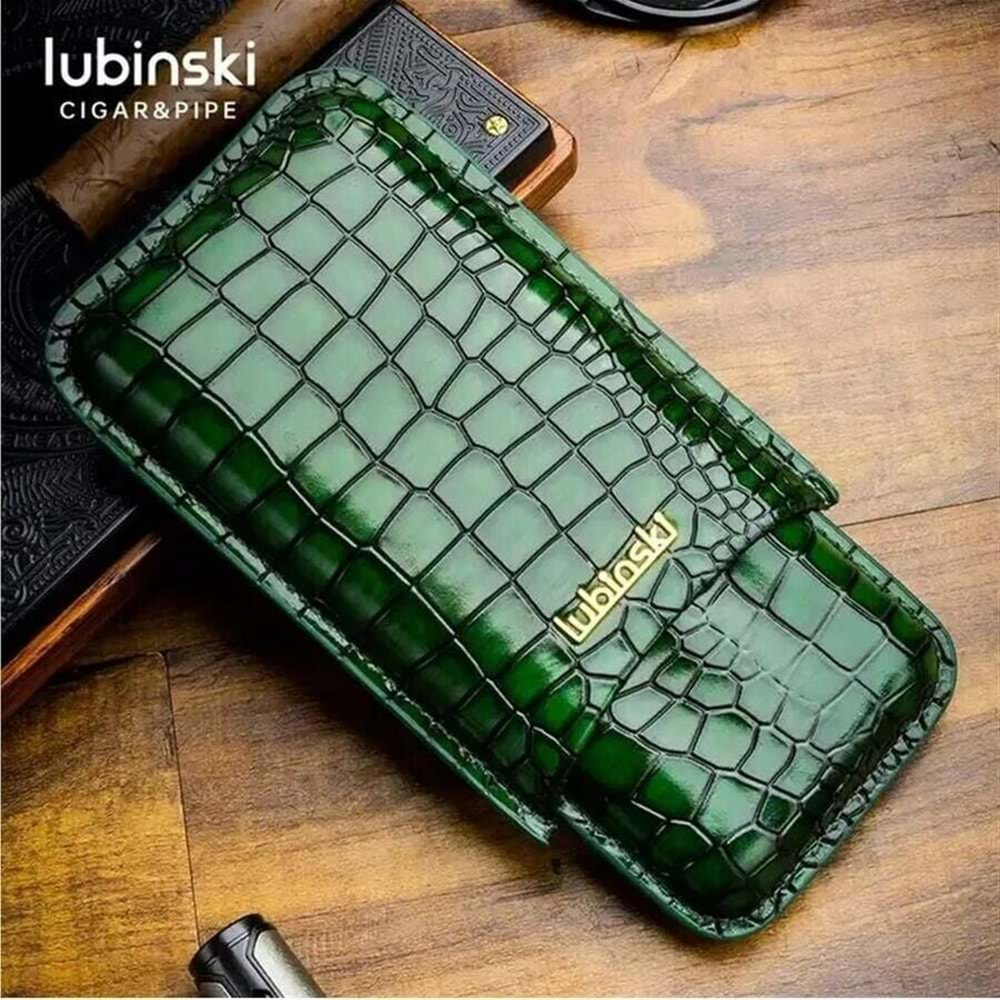 LUBİNSKİ 3 LÜ 60 RİNG PURO KILIFI GREEN YJA-50015-GN