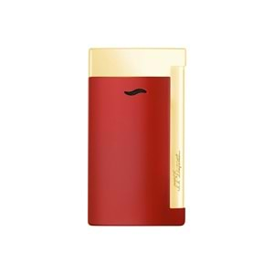 S.T. DUPONT SLİM 7 LOTUS RED & GOLDEN FINISHES