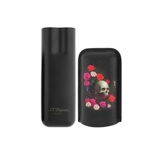 S.T. DUPONT 2CG CASE MEMENTO MORİ/BLACK SEASONAL DESİGN ANİMATİON