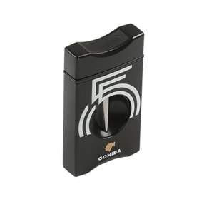 COHIBA SİYAH BEYAZ 55. YIL DESENLİ V-PURO MAKASI CPM067