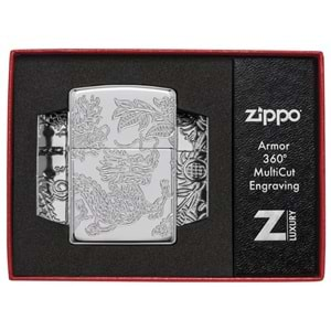 ZİPPO 167 DRAGON PHOENIX DESIGN