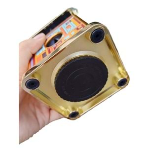 FIREBIRD DESTKOP GOLD-YELLOW MASA TİPİ PURO MAKASI 4 FARKLI KESİCİ BÖLMELİ JF-J73-5 YELLOW MİX