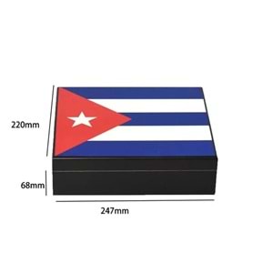 SİKARLAN CUBA FLAG HUMİDOR 20s