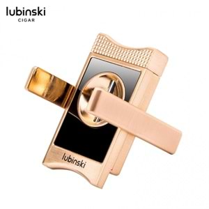 LUBİNSKİ V CUTTER KILIFLI GOLD PURO MAKASI YJA-30022-GD