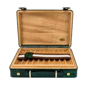 LUBİNSKİ DERİ CROCO BLUE PURO TAŞIMA KUTUSU YJA-50017-BL
