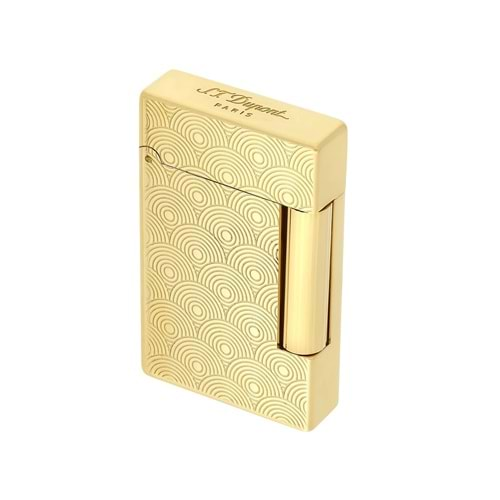 S.T. DUPONT LI INITIAL CINETIQUE Y GOLD INITIAL LIGHTER CATALOGUE