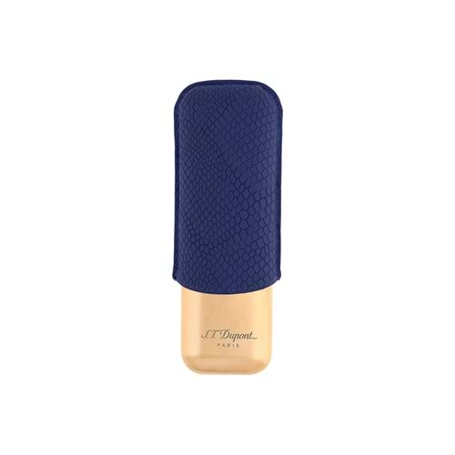 S.T. DUPONT ETUİ 2 CG ECAİLLE BLUE/ROSE DORE