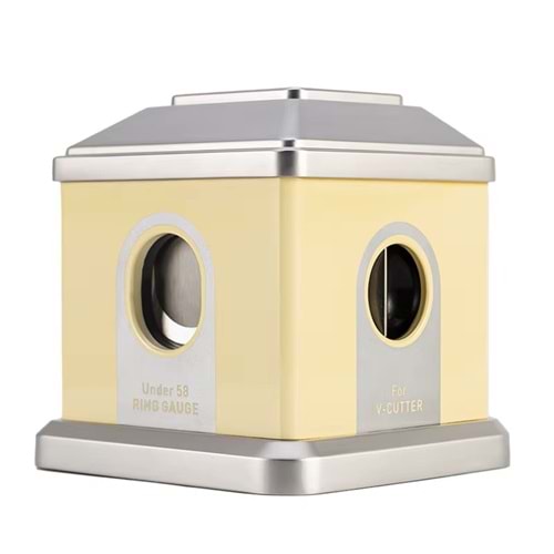 FIREBIRD DESTKOP WHITE-GREY MASA TİPİ PURO MAKASI 4 FARKLI KESİCİ BÖLMELİ JF-J73-4 BEYAZ