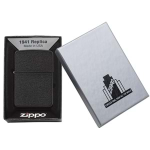 ZİPPO 28582 REP. BLACK CRACKLE