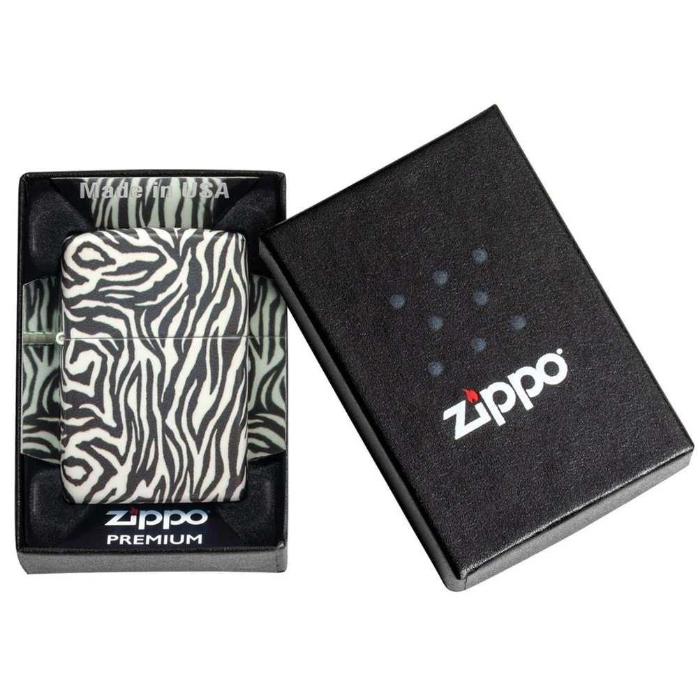 ZİPPO 48223 ZEBRA SKİN DESİGN