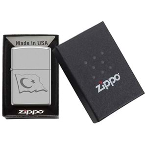 ZİPPO 205 TURKİSH FLAG-AUTO ENGRAVE