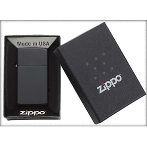 ZİPPO 1618 SLİM BLACK MATTE