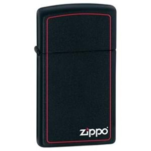 ZİPPO 1618 ZB SLM SLİM BLACK/Z-BRDR