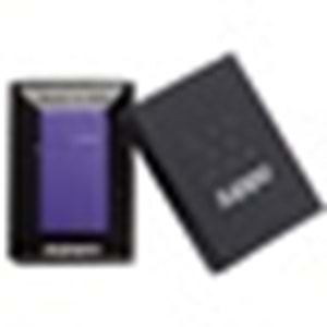 ZİPPO 1637 ZL SLİM PURPLE MATTE ZİPPO LOGO