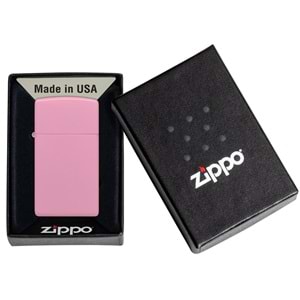 ZİPPO 1638 SLİM PİNK MATTE