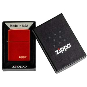 ZİPPO 49475 ZL METALLİC RED ZİPPO LASERED