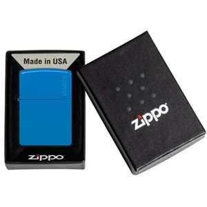 ZİPPO 48628 ZL SKY BLUE ZİPPO LOGO